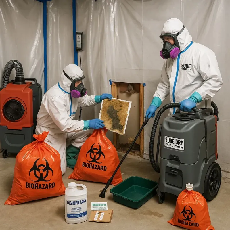 Contaminated Water Handling Protocols process in Foley, MN