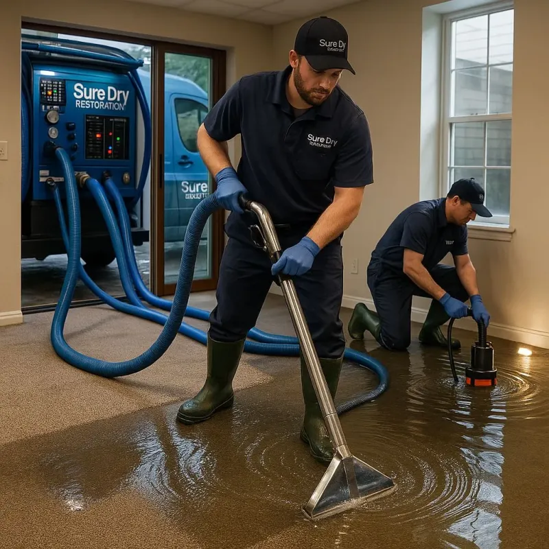 Water Extraction and Removal process in Foley, MN